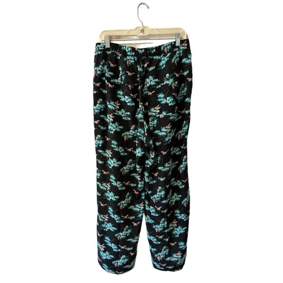 J. Crew Factory Black Floral Straight Leg Pants - Picture 6 of 12
